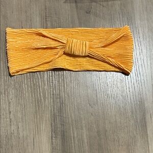 Orange Knotted Headband